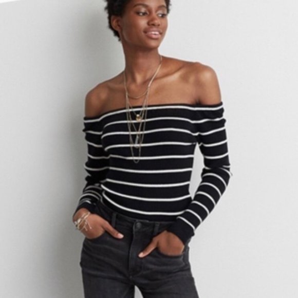 American Eagle Outfitters Tops - ✰2/$10✰ American Eagle | Striped sweater